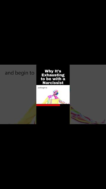 Why It's Exhausting to be with a Narcissist