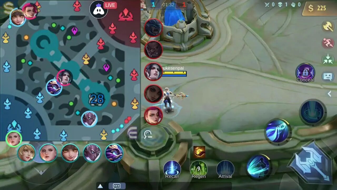 English Mobile Legends: Bang Bang : 👍 Good stream | Playing Solo | Streaming with Turnip