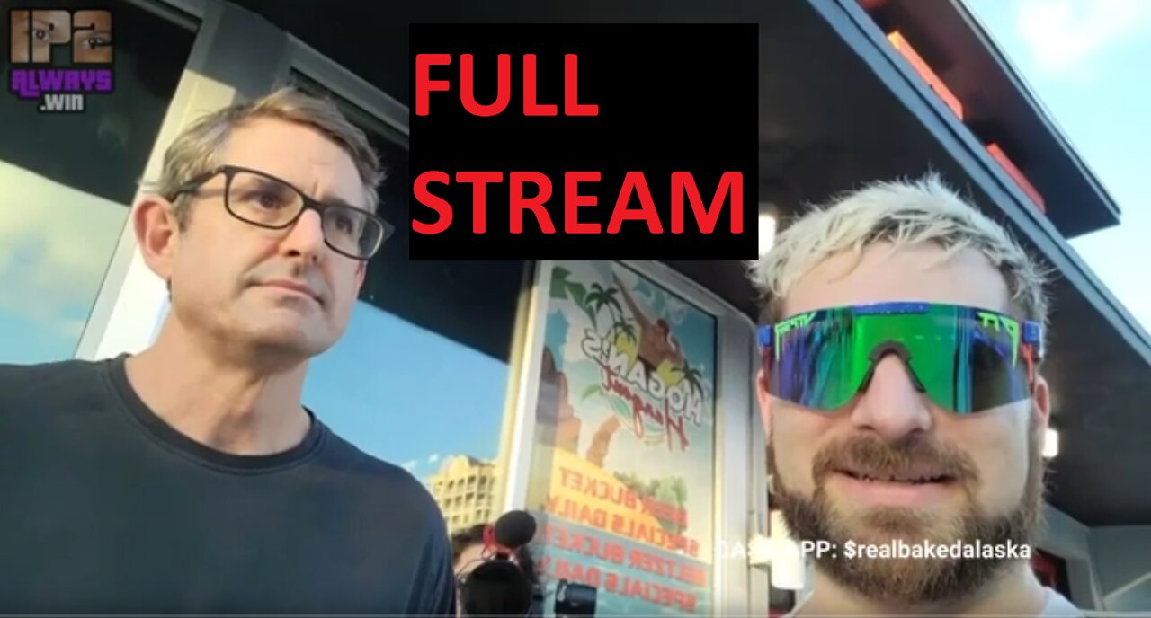 Baked Alaska FULL 1st Stream w/ Louis Theroux (VOD)