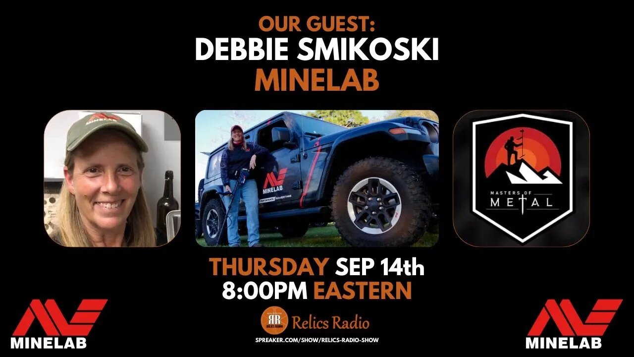 MINELAB SPILLS THE BEANS ABOUT EVERYTHING METAL DETECTING - Relics Radio Podcast LIVE