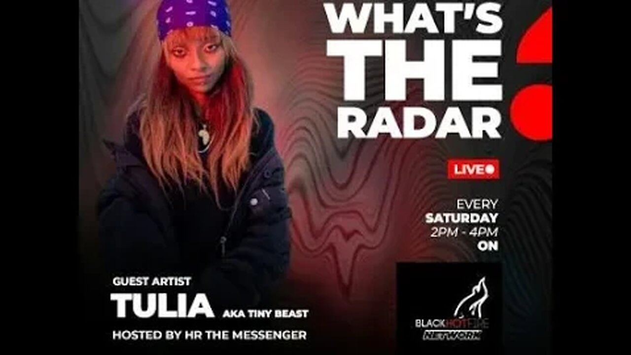 WHAT'S THE RADAR | A CONVERSATION WITH TULIA |