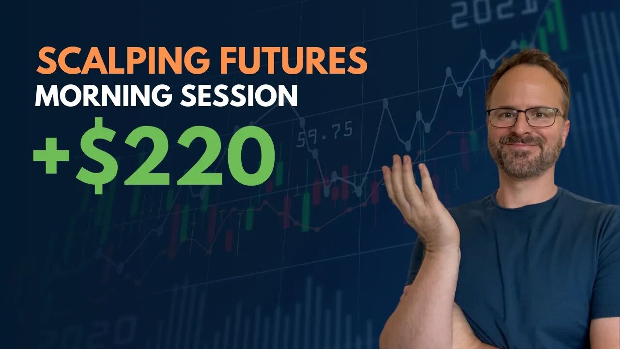 WATCH ME TRADE | +$220 WIN | DAY TRADING Nasdaq Futures Trading Scalping Day Trading