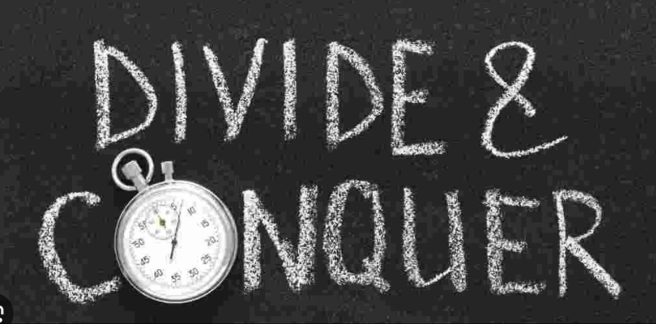 Nobody Divides More Than The Politicians & MSM "Useful idiots"