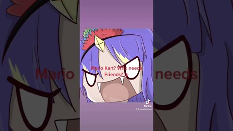 Who needs friends right? :p Start 16:00 / 4pm gmt+1 #vtuber #gervtuber #twitch #mariokart8deluxe