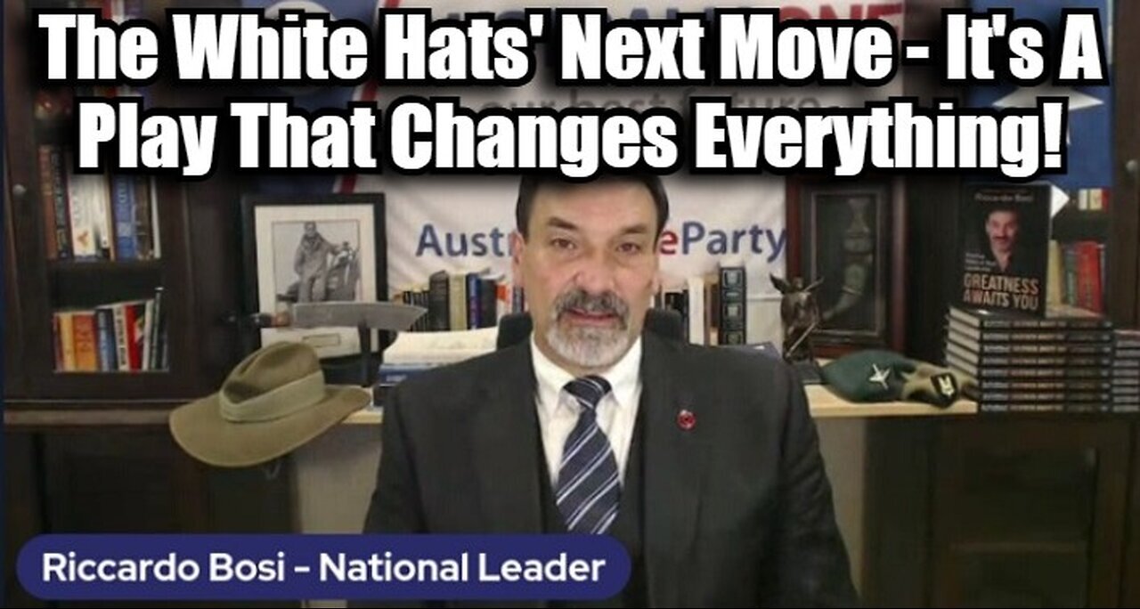 Riccardo Bosi 12/10/24: The White Hats' Next Move - It's A Play That Changes Everything!