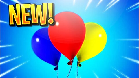 New BALLOONS In Fortnite! NEW "FORTNITE BALLOONS FEATURE!" HOW TO USE NEW BALLOON ITEMS IN FORTNITE!