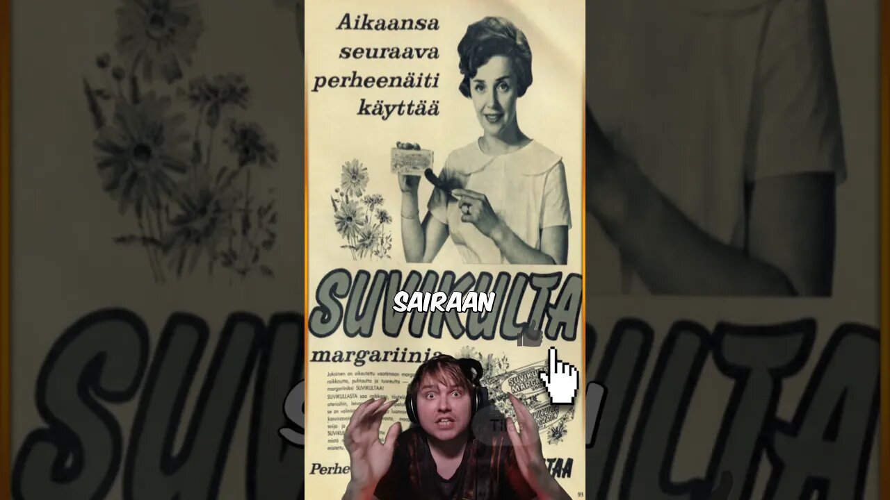Suomessa syötiin kissamargariinia #shorts