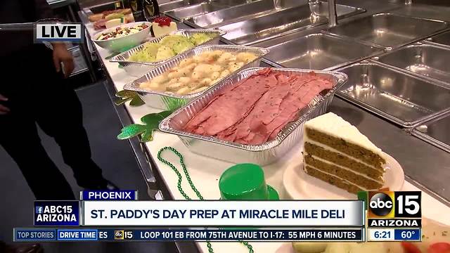 Corned beef, anyone? St. Patrick's Day prep at Miracle Mile Deli