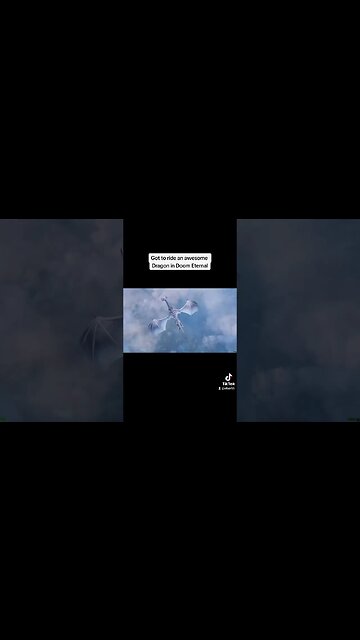 Got to #ride a #dragon while #flying in #doometernal #doom #games #foryou #fyp #viral #fy #Bethesda