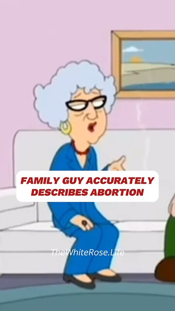 Family Guy tells the TRUTH about abortion