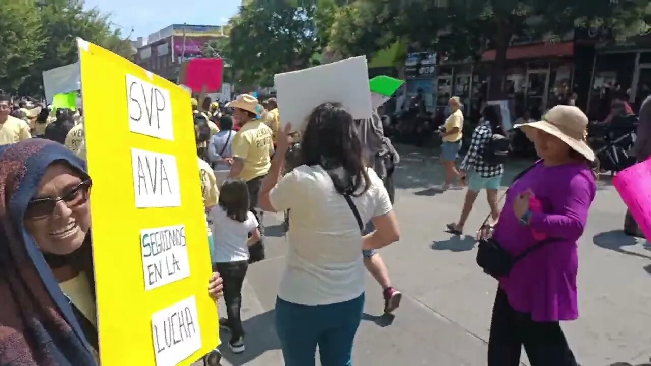 Street Vendor Project Corona Plaza Rally 8/2/23 #nyc #queens #newyorkcity #streetvendor #vendors