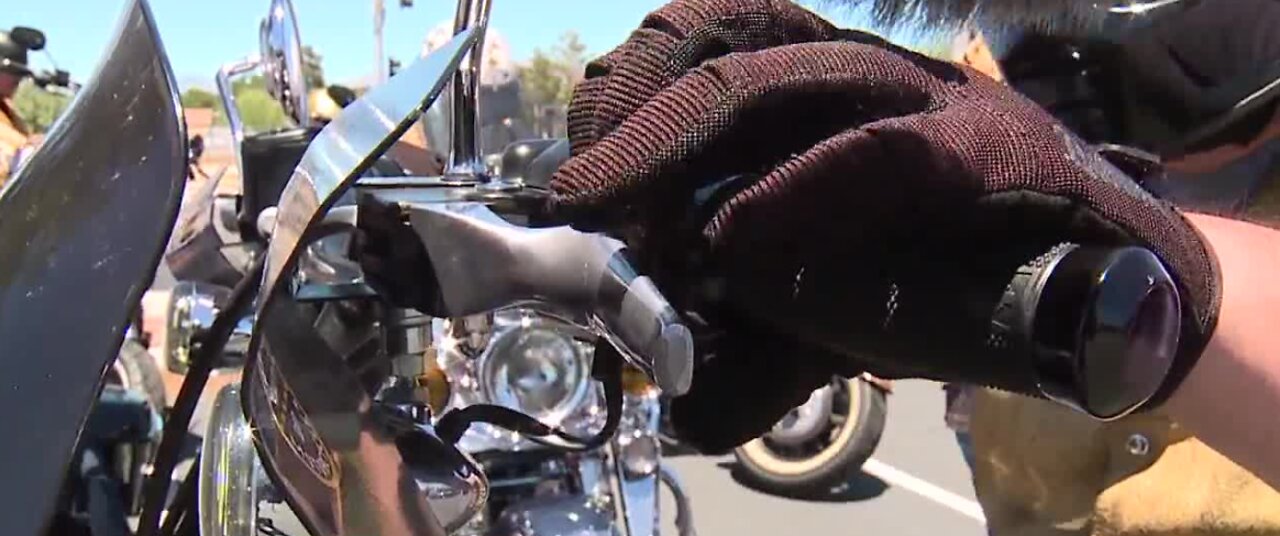 Memorial Day motorcycle parade