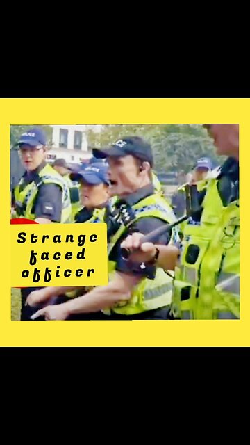 Strange Faced Officer