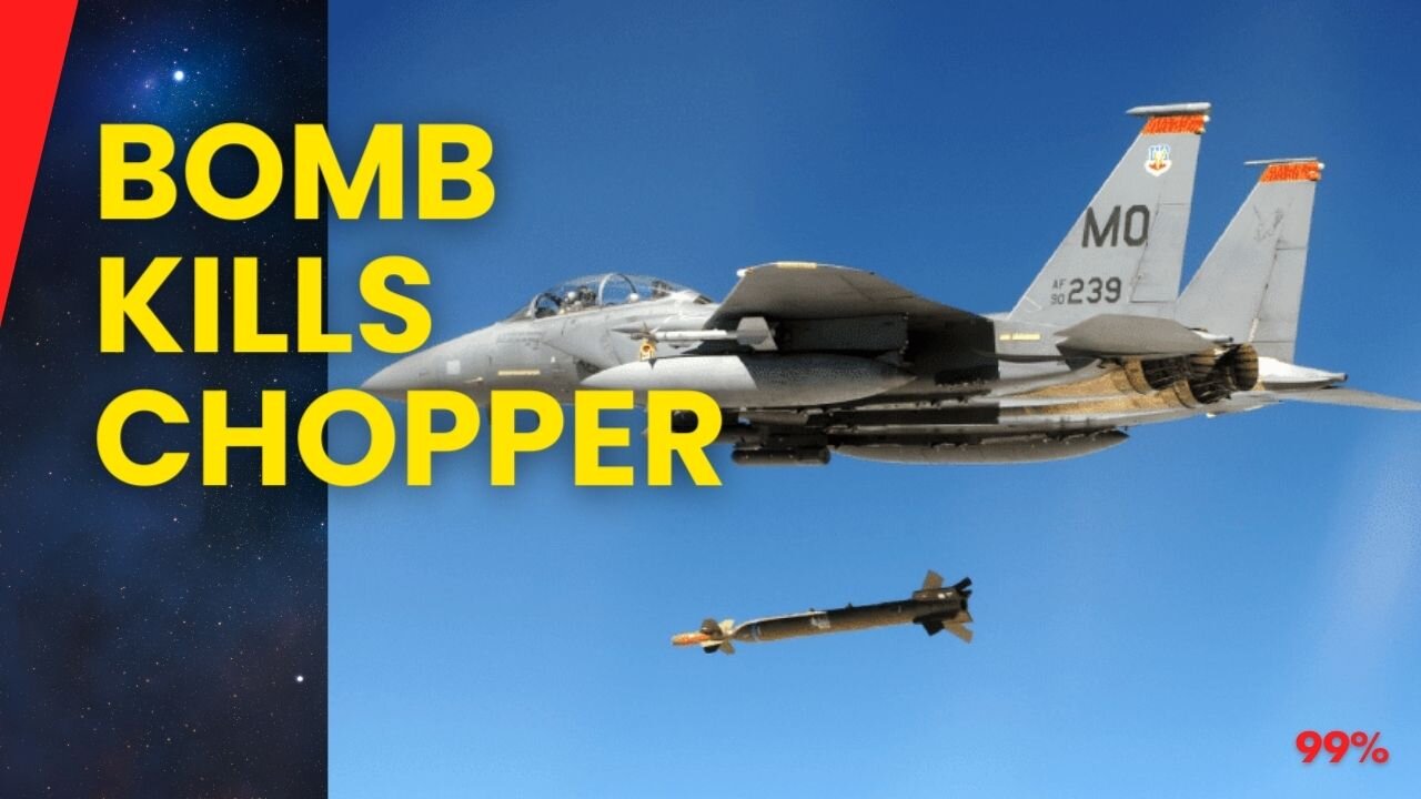 F-15 Scores Impossible Kill with a Bomb: The Unbelievable Aerial Takedown