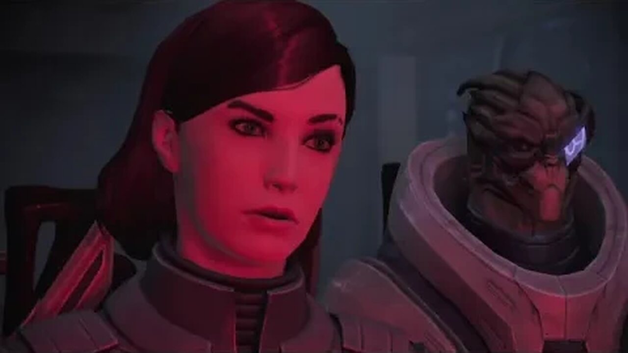 Mass effect 1 - Sovereign threatens my renegade femshep