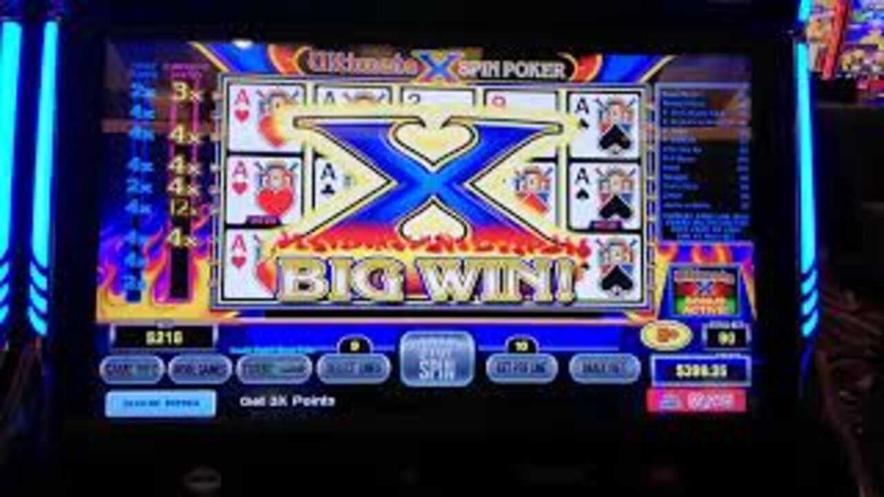 Video Poker Ultimate X Spin Poker [BIG WIN]