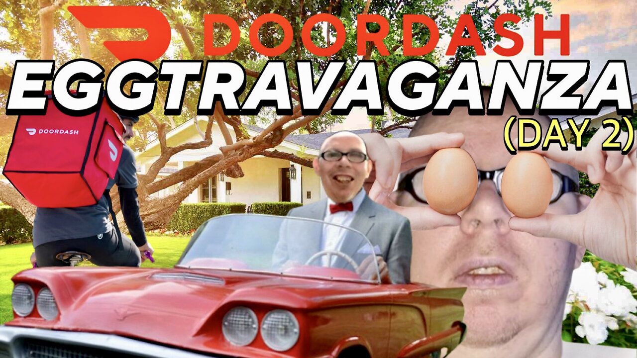 Bill Chaffin DoorDash Eggtravaganza (Day 2) | Breaks The Sound Barrier & Eggs