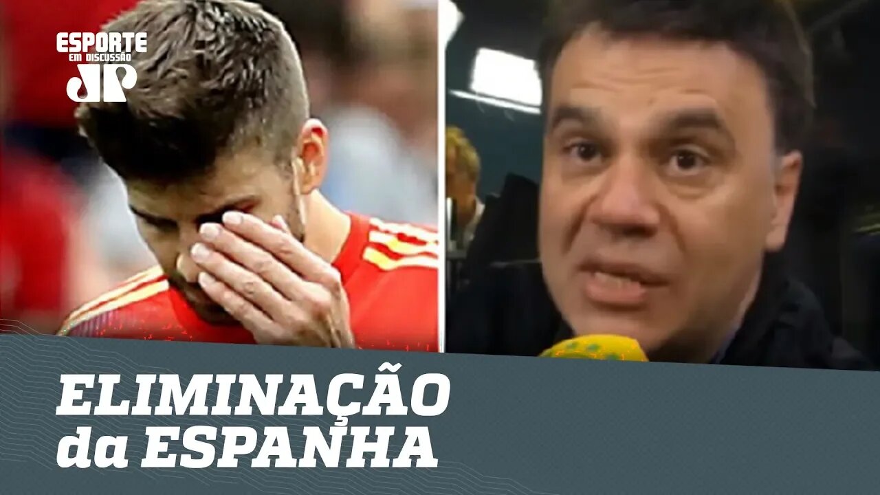 OLHA o que Mauro Beting falou da ELIMINAÇÃO da ESPANHA!