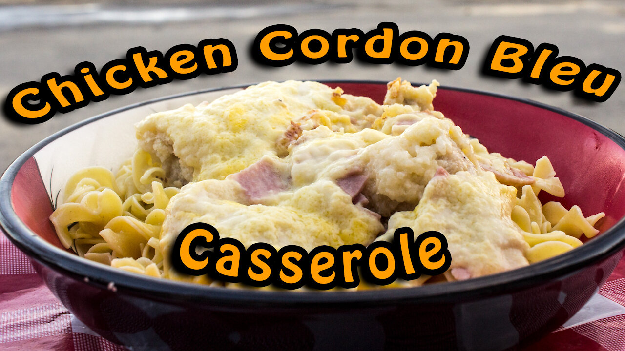 Dutch Oven Chicken Cordon Bleu Casserole