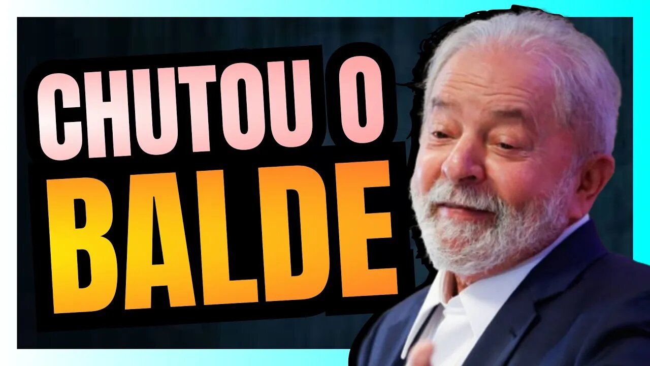LULA afirma, de forma SEM-VERGONHA, que não está nem aí para a META FISCAL do seu próprio governo