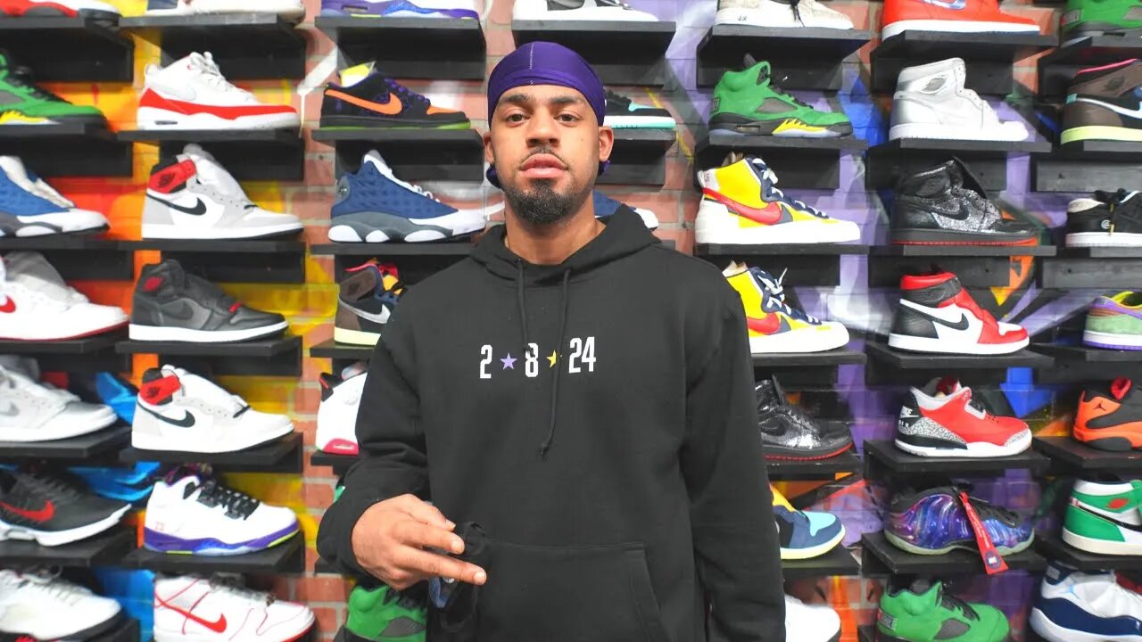 Los Angeles Lakers Quinn Cook Goes Shopping For Sneakers With CoolKicks