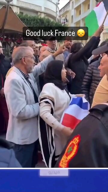 Good luck France! The end is near...