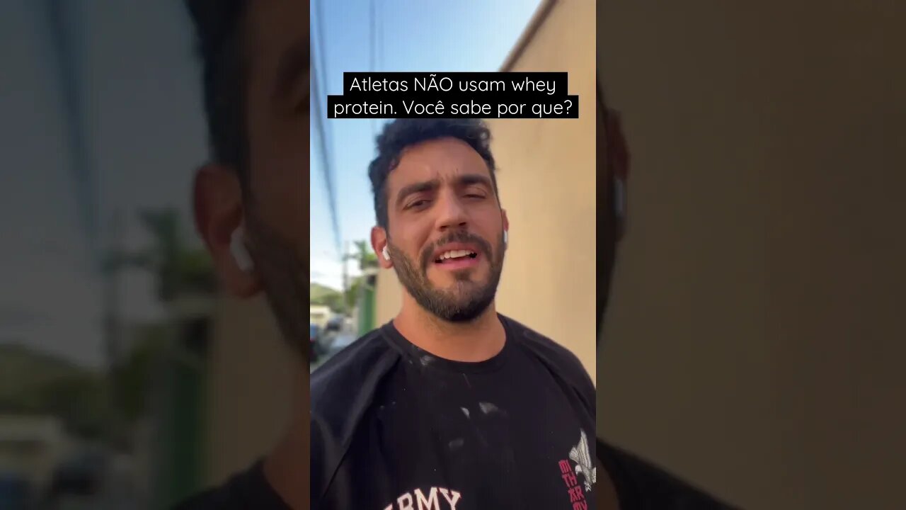 WHEY É UMA FARSA! Atletas não usam! #viral #whey #shorts