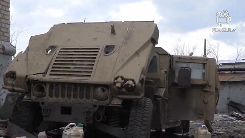 Russian forces seize US Humvee in Artemovsk Eastern Ukraine