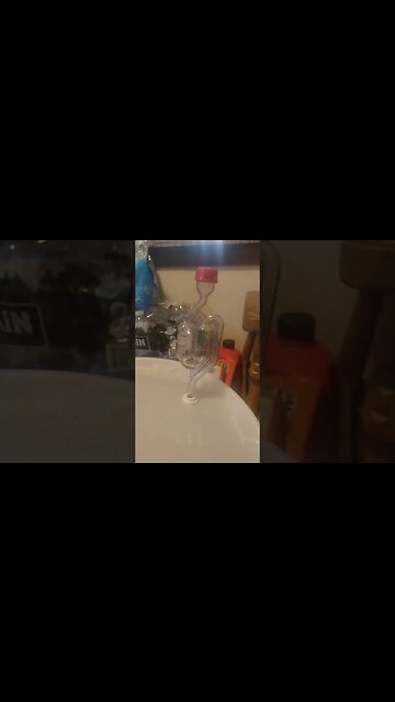 wine bubbler like a steam locomotive