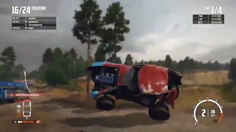 We = Tried = to = Get = REVENGE With a Harvester in Wreckfest Online Servers