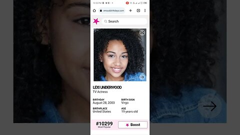 HAPPY 19 BIRTHDAY LEXI UNDERWOOD TV Actress