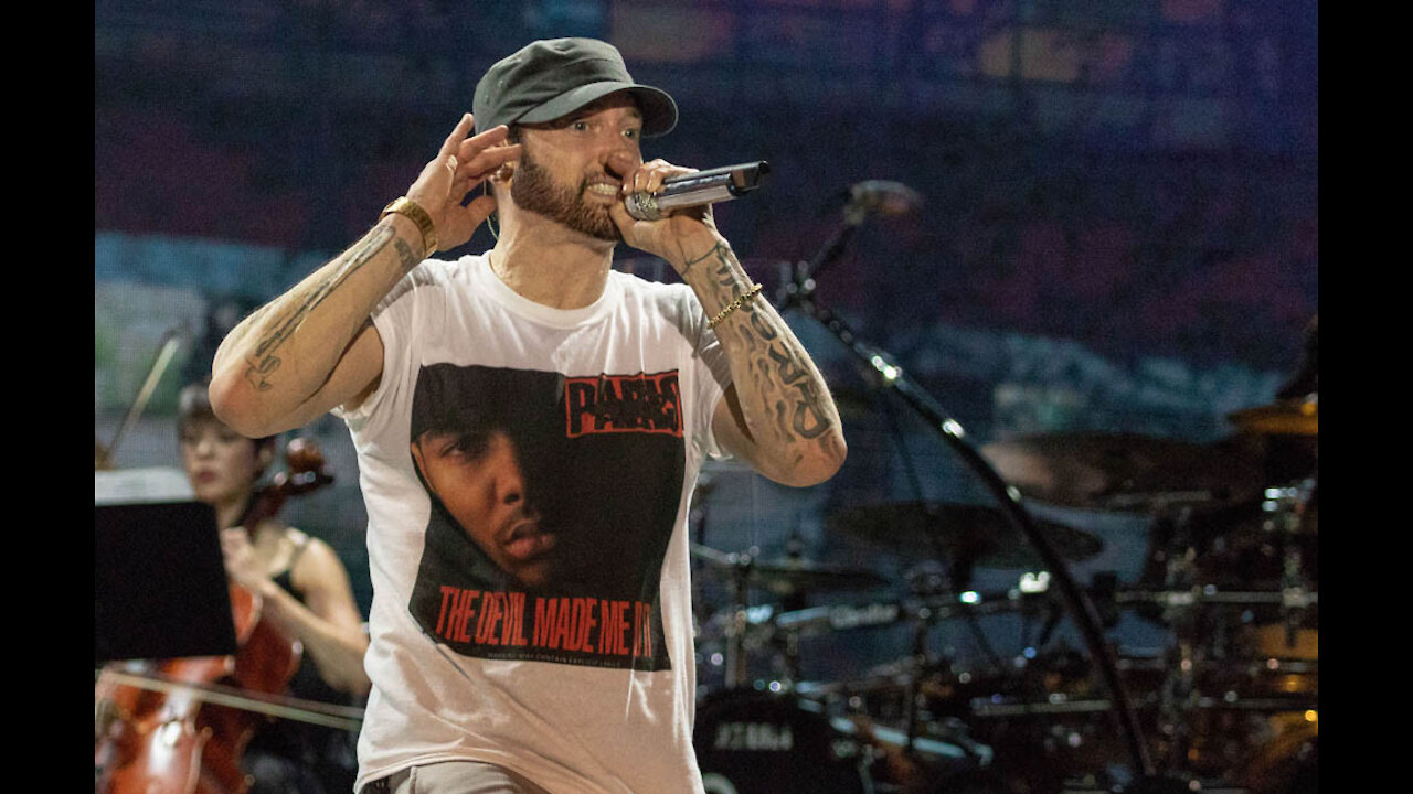 Eminem drops surprise deluxe edition of Music To Be Murdered By