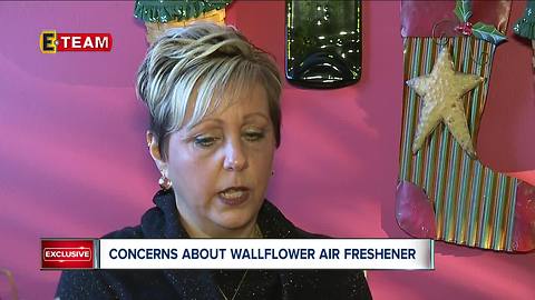 Concerns about wallflower air freshener