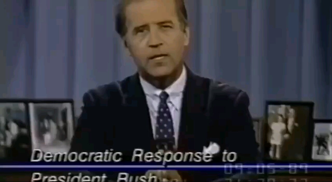 Joe Biden 1989“We have to hold every drug user accountable — because if there were no drug users