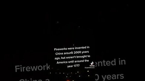 Fireworks Came to America in 1777 #facts #fireworks