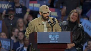 Eminem Speaks in Support of Kamala Harris, Introduces Barack Obama at Detroit Rally