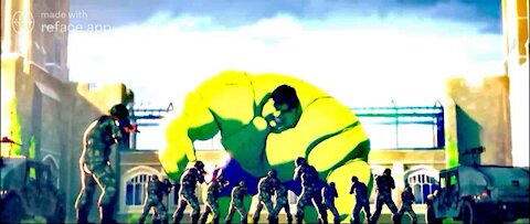 Hulk’s Body Inflation Death Scene! 😭