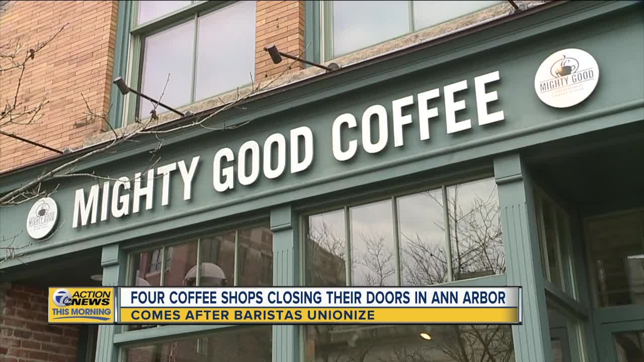 Four coffee shops closing their doors in Ann Arbor