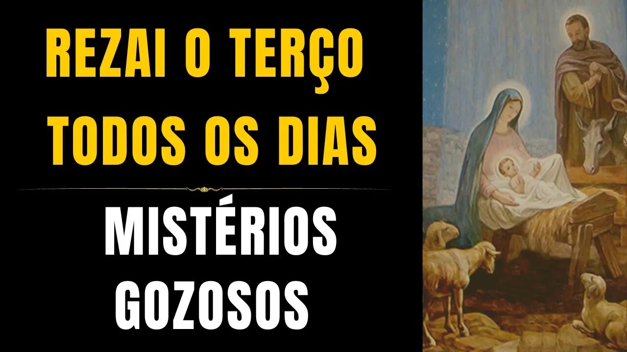 Santo Terço - Mistérios Gozoso (11/09/2023)
