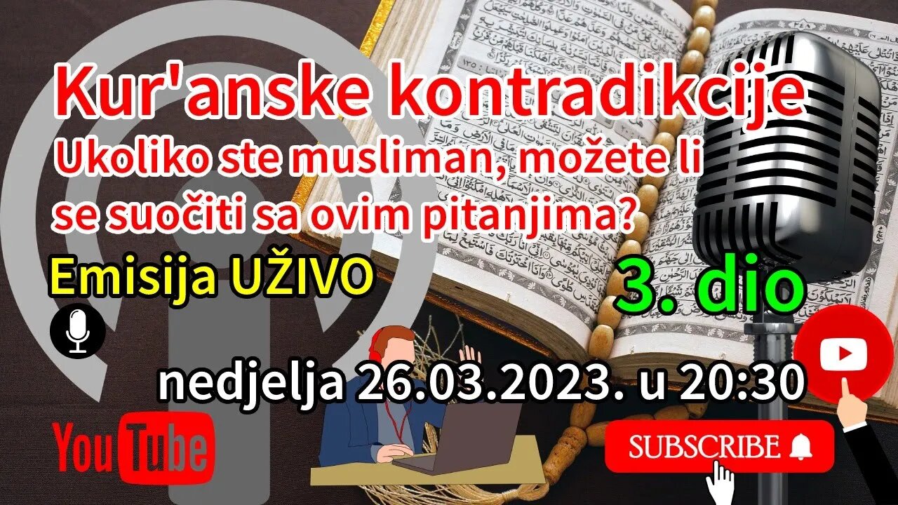 Kur'anske kontradikcije 3. dio | Pax Vobiscum