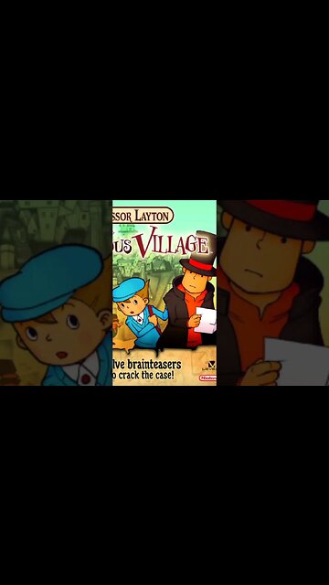 #shorts PROFESSOR LAYTON #gameplay #nintendo #nintendods #professorlayton