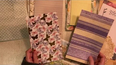 Use an Entire Fabric Sample Book Series Part 3 - Assembling the Signatures