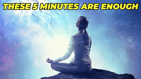 This Theta Waves Meditation 5 Minutes Helps 97% of People Become Calmer