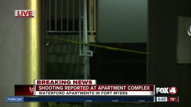 Man shot at Fort Myers apartment complex -- 6am live update