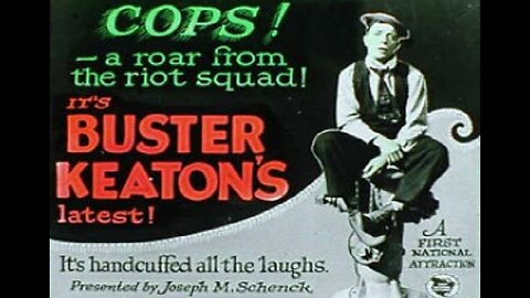 COPS! 1922 Buster Keaton & Virginia Fox FULL MOVIE #66 AFI BEST SILENT FILMS