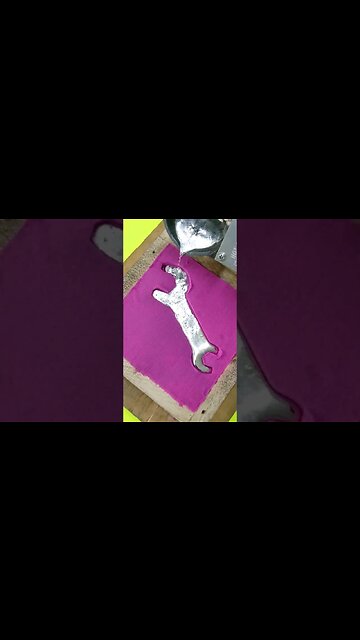 The Art of Metal Casting #shorts #shortsfeed #kineticsand