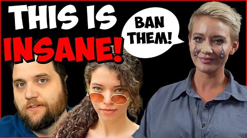 "FREE Speech" Advocate gets @TheQuartering & @BrittanyVenti BANNED on Twitter! Eliza Bleu/Cutz/Siep