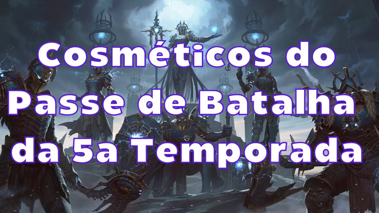 Cosmeticos do Passe de Batalha da 5a Temporada - Diablo Immortal