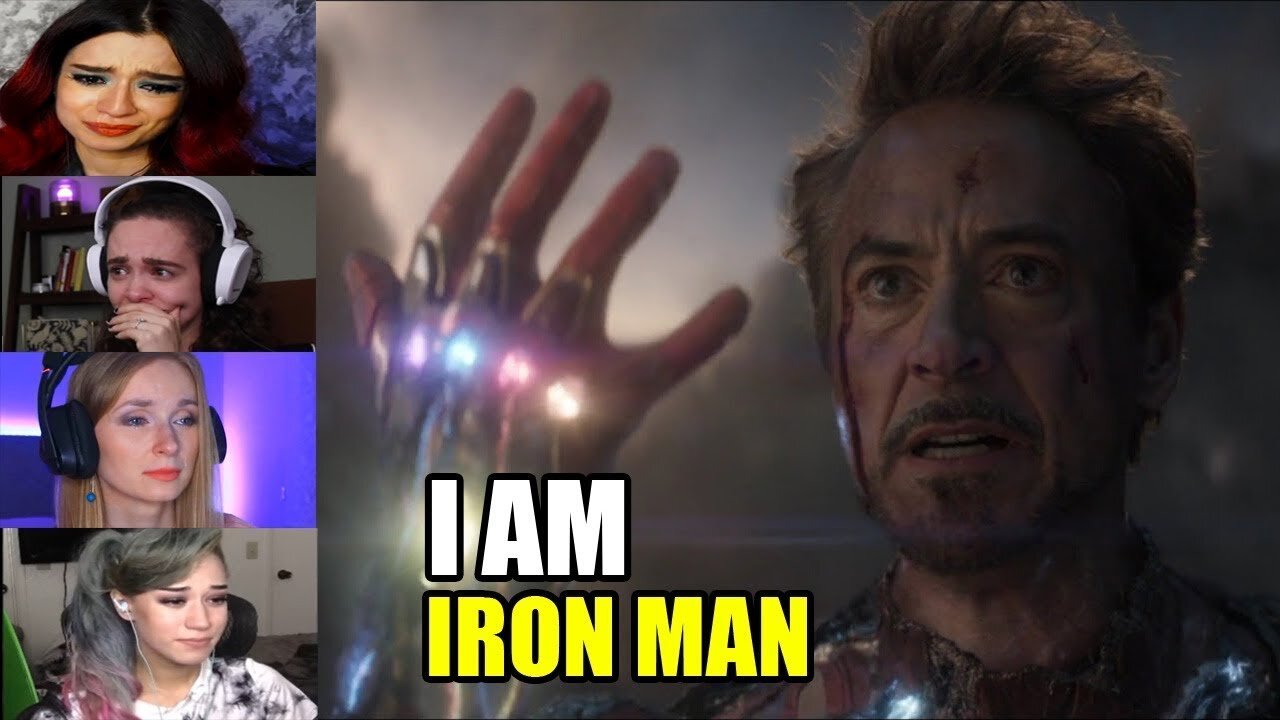 FANS REACT to Tony Stark Death Scene - I Am Iron Man Scene - Avengers Endgame