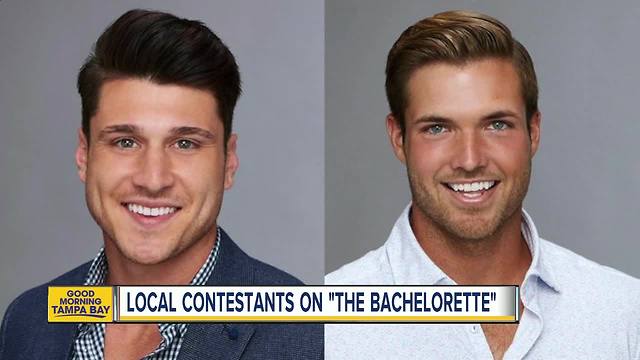 Two men from the Tampa Bay area looking for love on 'The Bachelorette'